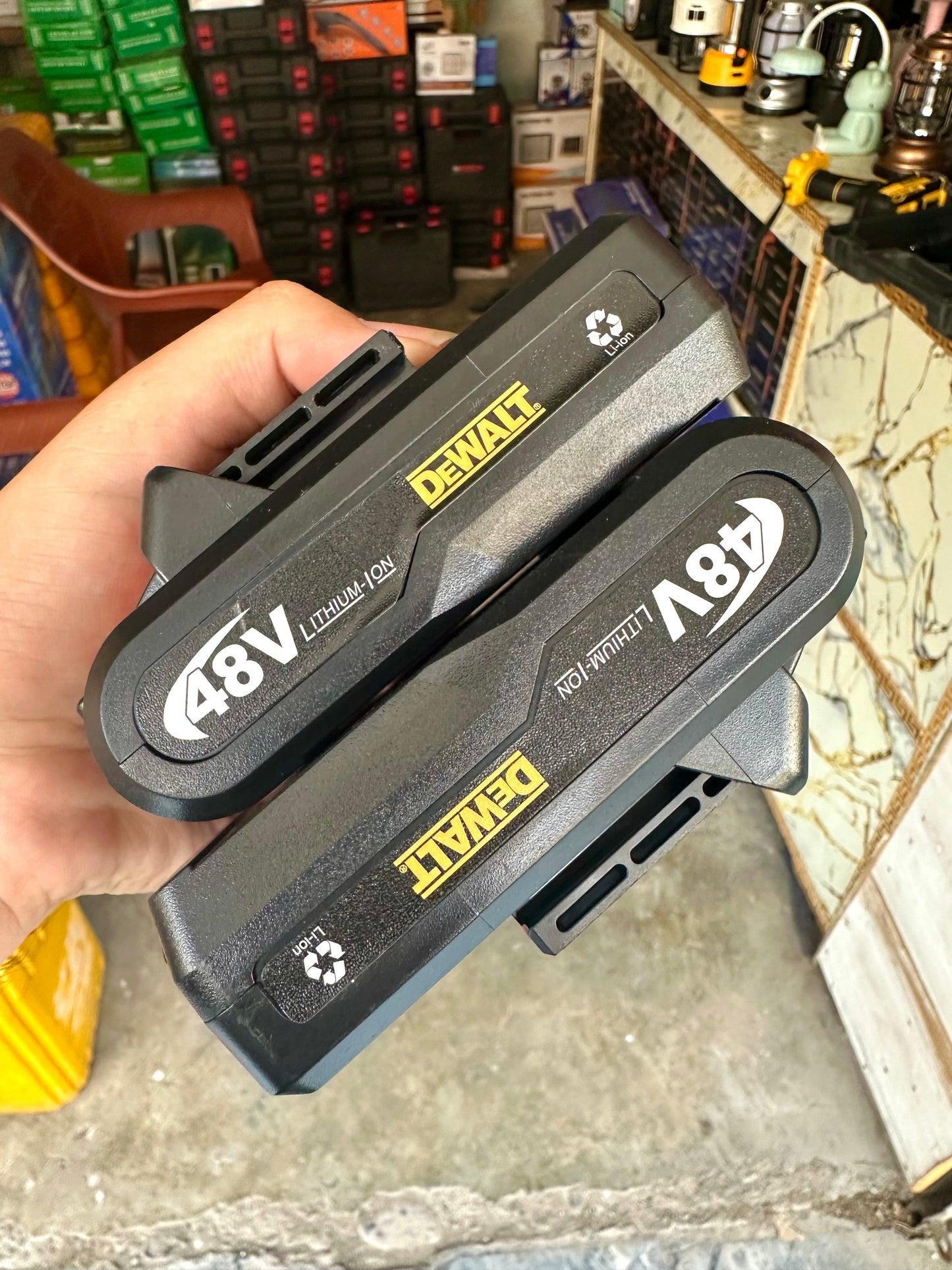 DEWALT 30-Piece Cordless Drill Set – Powerful Rechargeable Driver Kit with Dual Batteries & Bits for Home and Professional Use