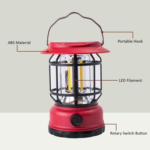 Rechargeable Solar Camping lantern 🏮